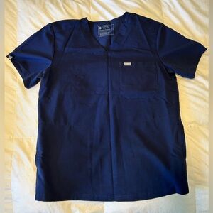 Figs Scrub Too, Navy Blue, Great Condition